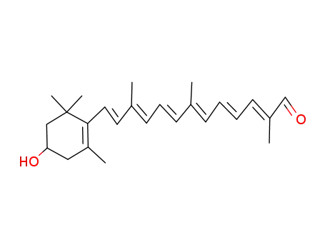 (2E,4E,6E,8E,10E,12E)-13-(4-hydroxy-2,6,6-trimethylcyclohex-1-en-1-yl)-2,7,11-trimethyltrideca-2,4,6,8,10,12-hexaenal