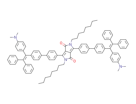 3,6-bis(4'-(1-(4-(dimethylamino)phenyl)-2,2-diphenylvinyl)biphenyl-4-yl)-2,5-dioctylpyrrolo[3,4-c]pyrrole-1,4(2H,5H)-dione