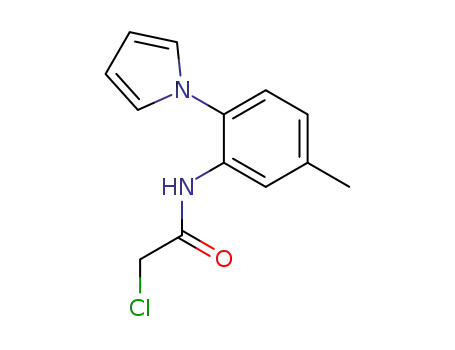 2-Chloro-N-(5-methyl-2-pyrrol-1-yl-phenyl)-acetamide