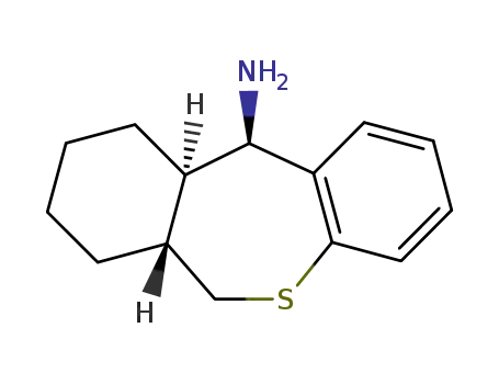 trans(6a-H,10a-H)-cis(10a-H,11-H)-11-amino-6,6a,7,8,9,10,10a,11-octahydrodibenzo<b,e>thiepine