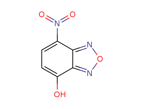 Molecular Structure of 22250-54-0 (2,1,3-Benzoxadiazol-4-ol, 7-nitro-)