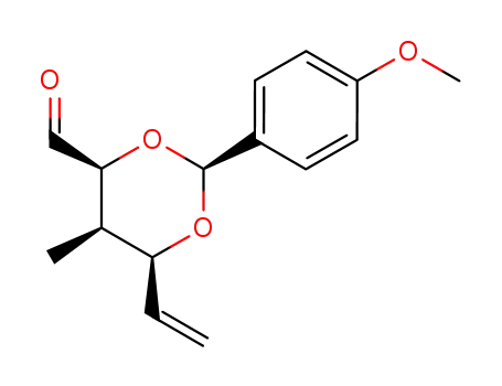 (2S,4S,5R,6R)-2-(4-methoxyphenyl)-5-methyl-6-vinyl-1,3-dioxane-4-carboxaldehyde
