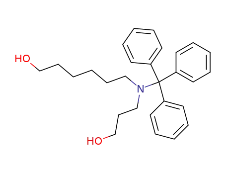 1-Hexanol, 6-[(3-hydroxypropyl)(triphenylmethyl)amino]-