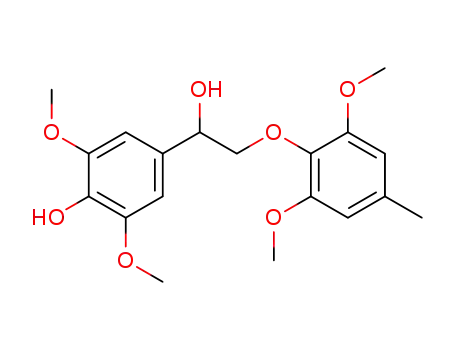 4-[2-(2,6-Dimethoxy-4-methyl-phenoxy)-1-hydroxy-ethyl]-2,6-dimethoxy-phenol