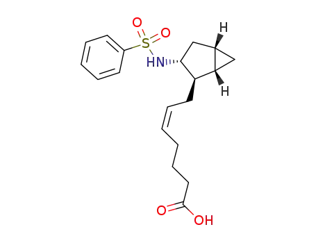dl-(1α,2α,3β,5α)-7-<3-<(phenylsulfonyl)amino>bicyclo<3.1.0>hex-2-yl>-5(Z)-heptenoic acid