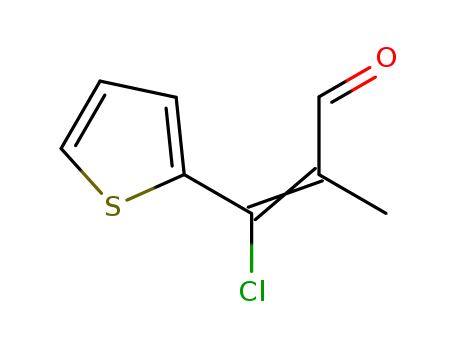 3-Chloro-3-(2-thienyl)methacrylaldehyde