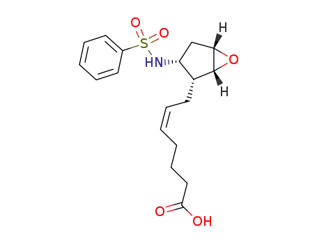 dl-(1β,2α,3α,5β)-7-<3-<(phenylsulfonyl)amino>-6-oxabicyclo<3.1.0>hex-2-yl>-5(Z)-heptenoic acid