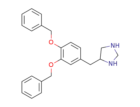 4-(3,4-Bis-benzyloxy-benzyl)-imidazolidine