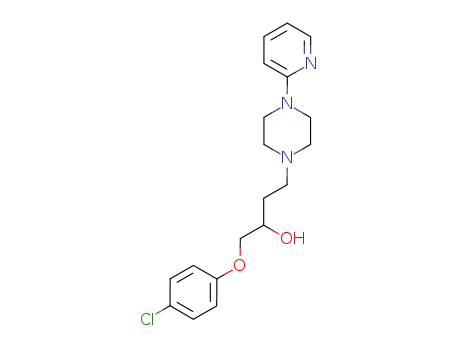 1-(4-chlorophenoxy)-4-[4-(2-pyridinyl)-1-piperazinyl]-2-butanol