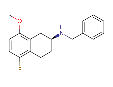 Benzyl-((S)-5-fluoro-8-methoxy-1,2,3,4-tetrahydro-naphthalen-2-yl)-amine