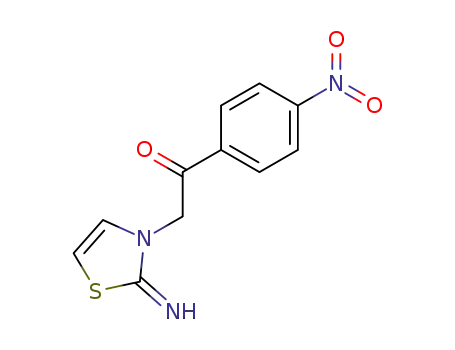 2-(2-Imino-1,3-thiazol-3(2H)-yl)-1-(4-nitrophenyl)ethan-1-one