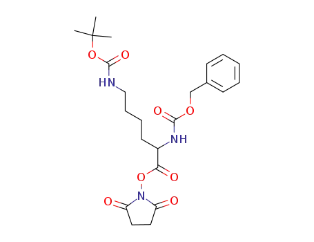 Molecular Structure of 78603-23-3 (Z-D-LYS(BOC)-OSU)