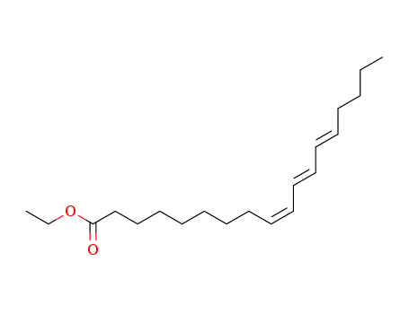 Molecular Structure of 42021-86-3 (9(Z),11(E),13(E)-Octadecatrienoic Acid ethyl ester)