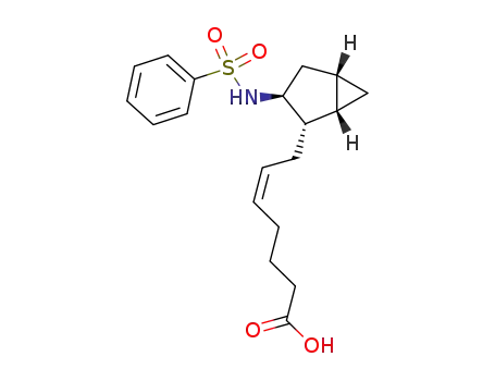 dl-(1β,2α,3β,5β)-7-<3-<(phenylsulfonyl)amino>bicyclo<3.1.0>hex-2-yl>-5(Z)-heptenoic acid