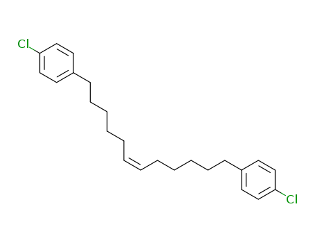 1,12-Bis-<4-chlor-phenyl>-dodecen-(6)