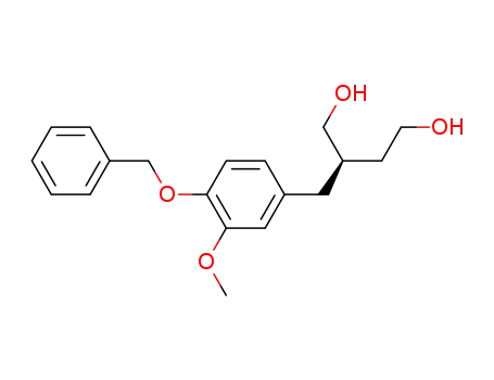 (R)-2-(4-Benzyloxy-3-methoxy-benzyl)-butane-1,4-diol