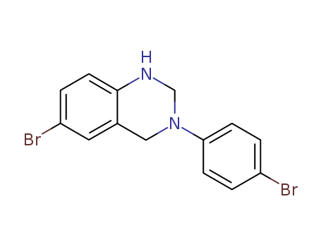 Quinazoline, 6-bromo-3-(4-bromophenyl)-1,2,3,4-tetrahydro-