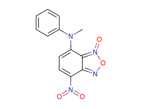 N-methyl-5-nitro-9-oxido-N-phenyl-8-oxa-7-aza-9-azoniabicyclo[4.3.0]nona-2,4,6,9-tetraen-2-amine cas  18378-07-9