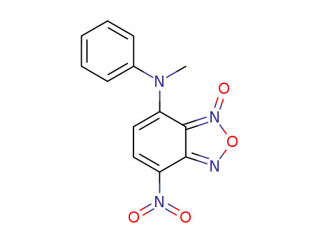 Molecular Structure of 18378-07-9 (N-methyl-7-nitro-N-phenyl-2,1,3-benzoxadiazol-4-amine 3-oxide)