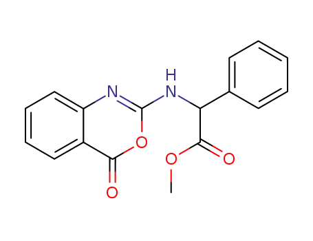 (4-Oxo-4H-benzo[d][1,3]oxazin-2-ylamino)-phenyl-acetic acid methyl ester