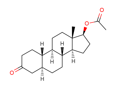 [(5S,8R,9S,10S,13S,14S,17S)-13-methyl-3-oxo-2,4,5,6,7,8,9,10,11,12,14,15,16,17-tetradecahydro-1H-cyclopenta[a]phenanthren-17-yl] acetate cas  33767-87-2