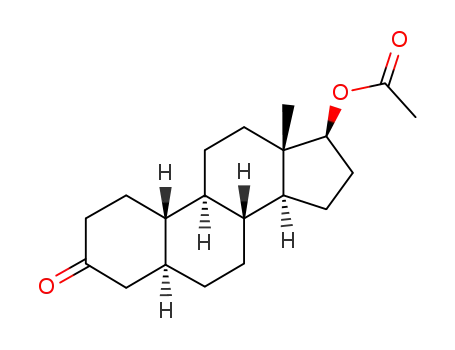 Molecular Structure of 33767-87-2 ((5alpha,17beta)-3-oxoestran-17-yl acetate)