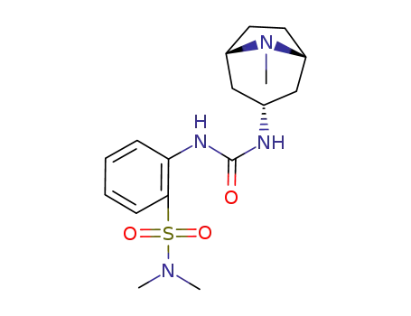 N,N-Dimethyl-2-[3-((1R,3R,5S)-8-methyl-8-aza-bicyclo[3.2.1]oct-3-yl)-ureido]-benzenesulfonamide