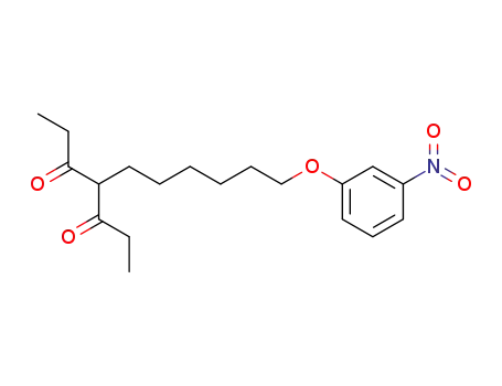 3,5-Heptanedione, 4-[6-(3-nitrophenoxy)hexyl]-