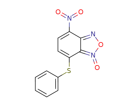 Benzofurazan, 4-nitro-7-phenylthio-, 1-oxide