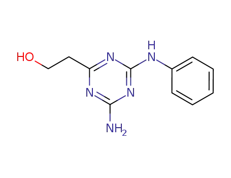 1,3,5-Triazine-2-ethanol, 4-amino-6-(phenylamino)-