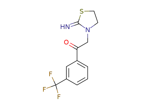 2-(2-imino-thiazolidin-3-yl)-1-(3-trifluoromethyl-phenyl)-ethanone