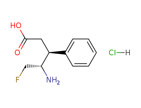 4-AMINO-5-FLUORO-3-PHENYLPENTANOIC ACID