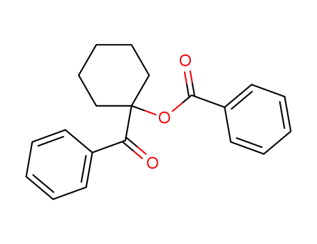 Molecular Structure of 7500-67-6 (1-benzoylcyclohexyl benzoate)