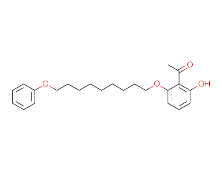 Ethanone, 1-[2-hydroxy-6-[(9-phenoxynonyl)oxy]phenyl]-