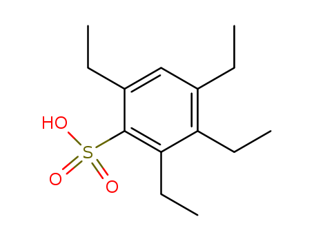 Benzenesulfonic acid,2,3,4,6-tetraethyl- cas  63877-65-6