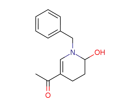 1-(1-benzyl-6-hydroxy-1,4,5,6-tetrahydro-[3]pyridyl)-ethanone