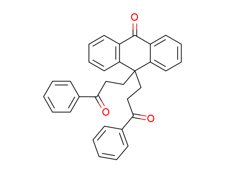 10,10-bis(3-oxo-3-phenyl-propyl)anthracen-9-one cas  52236-44-9