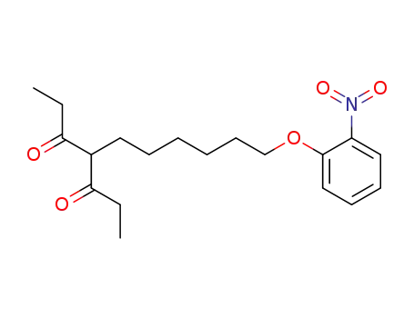 3,5-Heptanedione, 4-[6-(2-nitrophenoxy)hexyl]-