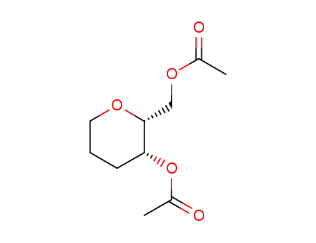(2R,3R)-2-(acetoxymethyl)tetrahydro-2H-pyran-3-yl acetate