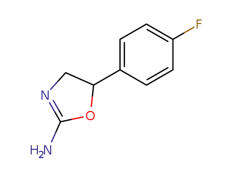 5-(4-fluoro-phenyl)-4,5-dihydro-oxazol-2-ylamine