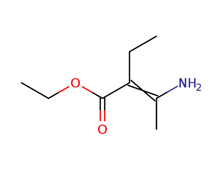 2-부텐산, 3-아미노-2-에틸-, 에틸 에스테르