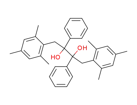 Molecular Structure of 855242-29-4 (1,4-dimesityl-2,3-diphenyl-butane-2,3-diol)