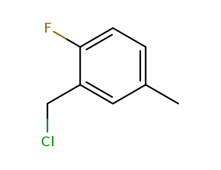 Molecular Structure of 64977-31-7 (Benzene, 2-(chloromethyl)-1-fluoro-4-methyl-)