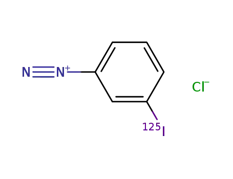 3-[<sup>125</sup>I]iodobenzenediazonium chloride