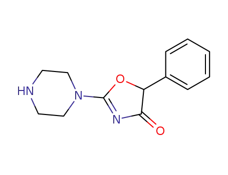 5-phenyl-2-piperazin-1-yl-oxazol-4-one