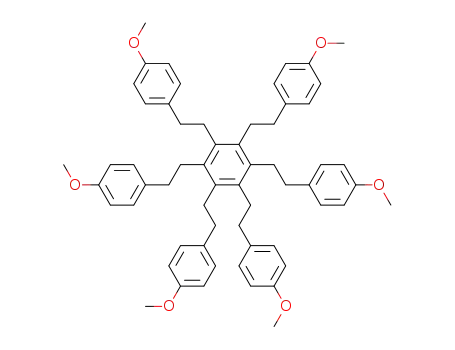 Benzene, hexakis[2-(4-methoxyphenyl)ethyl]-
