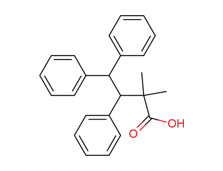 2,2-Dimethyl-3,4,4-triphenylbutansaeure
