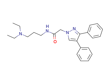 1-[4,5-DIPHENYLPYRAZOL-1-YL]-N-(DIETHYLAMINOPROPYL)-ACETAMIDE