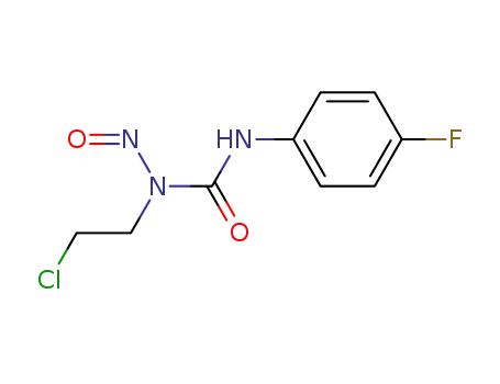 Molecular Structure of 13909-17-6 (1-(2-chloroethyl)-3-(4-fluorophenyl)-1-nitrosourea)
