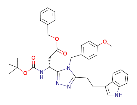 C<sub>35</sub>H<sub>39</sub>N<sub>5</sub>O<sub>5</sub>